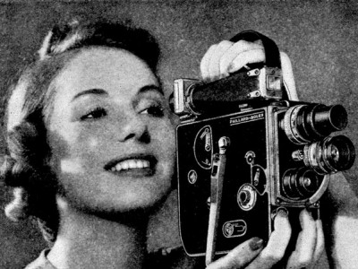 Female porn directors - woman with a Bolex camera